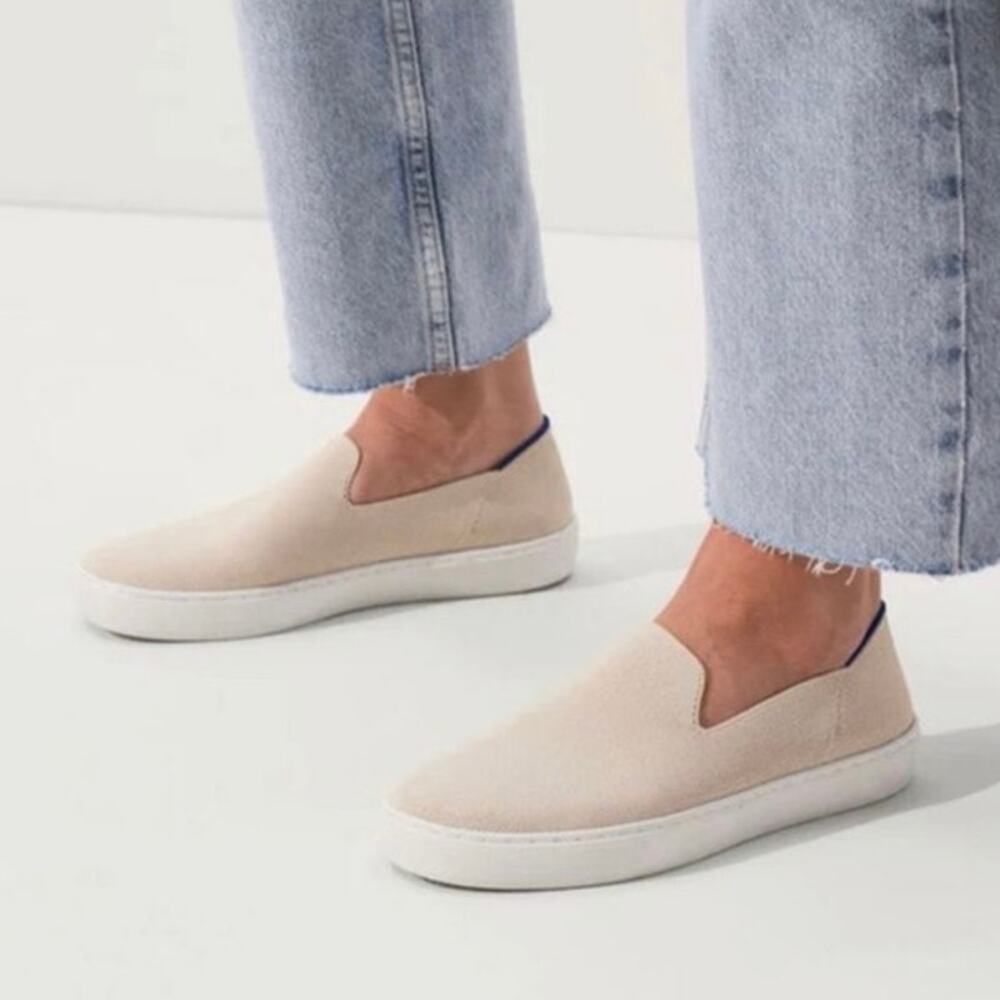 Rothy's The Original Slip On Sneaker Sand size 8.5